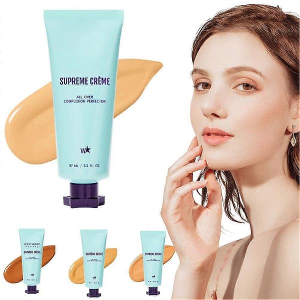 Full Coverage BB Cream Foundation 97ml, Fuktighetsgivende Hudtonekorrigerer