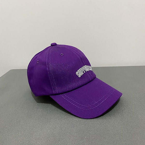 Keps Dam Sommar Bokstav Broderi Mjuk Topp Casual Vild Basebollkeps Herr (Lila)