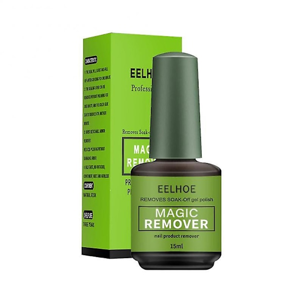 15ml magisk snabb borttagare nagelgel poleringsborttagare UV-gel polering ta bort matt primer akrylbas