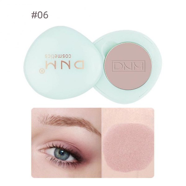 Dnm 30 väriä yksivärinen luomiväripaletti helmiäisväri matta kimalteleva puuteri kirkastava korjaava silkkimato maanvärinen luomiväri 06 eyeshadow