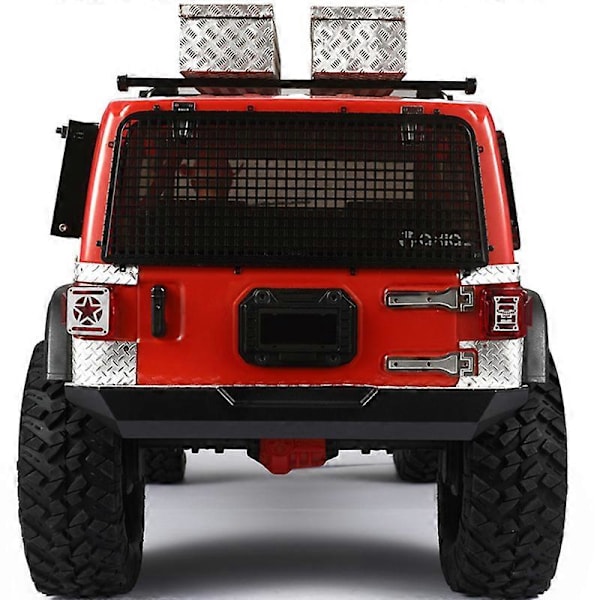 Rustfrit Stål Vinduesnet Beskyttelsesnet til 1/10 RC Crawler Bil AXIAL SCX10 III AXI03007 Opgradering