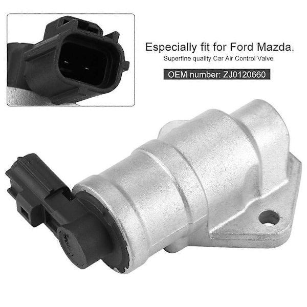 Bilens tomgångsluftstyrningsventil IAC för Ford Mazda ZJ0120660