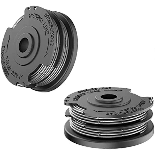 2 stk. F016800351 Snorestrengsspole Udskiftningsspole Nylon Spoler til Bosch Art 24 27 30 30-36 LI Græs Trimmer