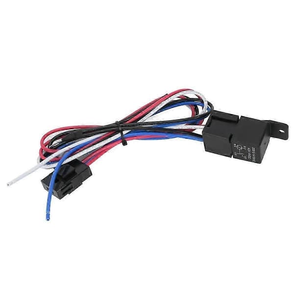 Bil Køleventilator Termostat Kontakt Bil Ventilator Sensor Relæ Ledningsnet Kit 12v Automotive Ventilator Bil Tilbehør-God