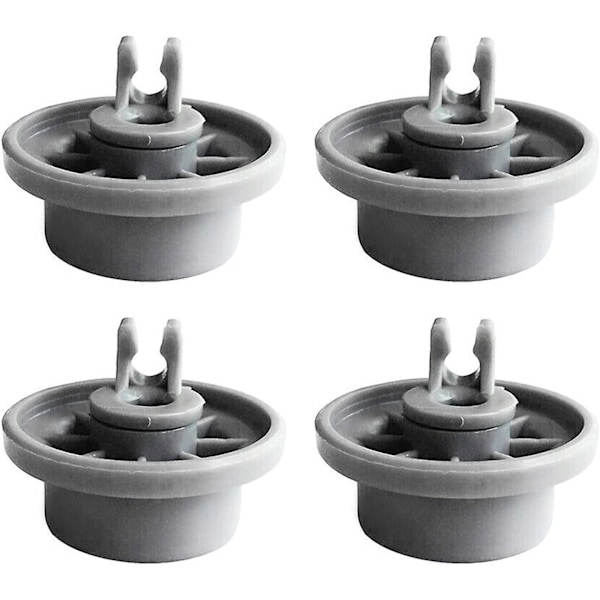 4-Pack Dishwasher Bottom Basket Wheels | Easy Installation | High-Quality Plastic | Practical & Convenient