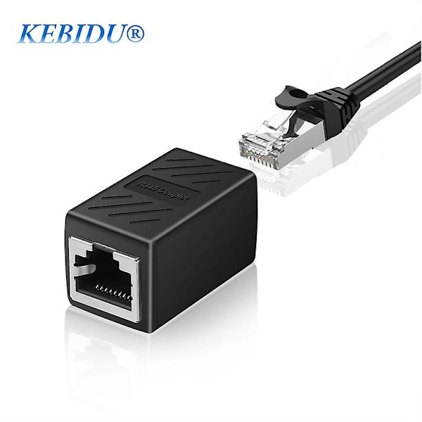 RJ45 LAN Hun til Hun Stik RJ45 Ethernet Kabel Cat6 6A Cat5 5e Netværk LAN Adapter Internet Kobling Forlænger Forlængelse Konverter