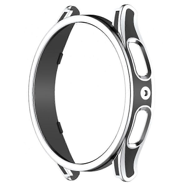 Glas+Etui til Samsung Galaxy Watch 5/5 Pro 40mm 44mm 45MM, PC Mat Cover All-Around Beskyttende black gold