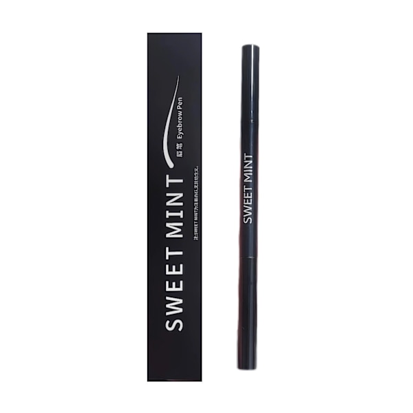 Let at fjerne makeup, glat og langtidsholdbar farve øjenbrynspen black