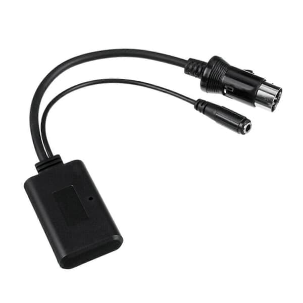 Bil 8Pin Bluetooth 5.0 AUX Audio HIFI Kabeladapter Mikrofon för KCM-123B M-BUS