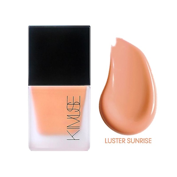 Ansigtsvæske Blush Rouge Contour Naturligt Lysner Vandtæt Varig Shimmer color 02