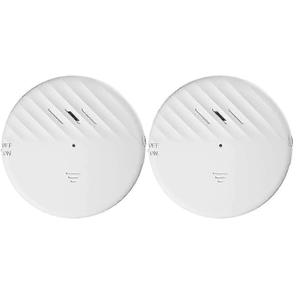Glasbrottsdetektorer, Fönsterlarm med 125 Db Alarm, Glasvibrationssensorlarm (2 st) Banban