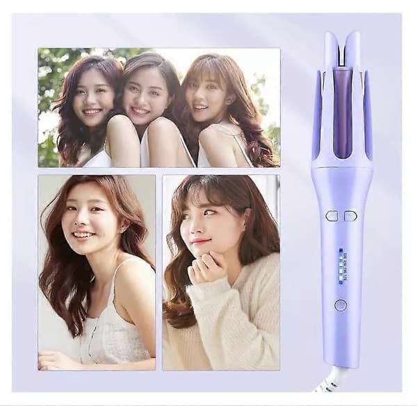 Numoya - MagicCurler, Numoya Magic Curler, Automatisk Hårkrøllejern white