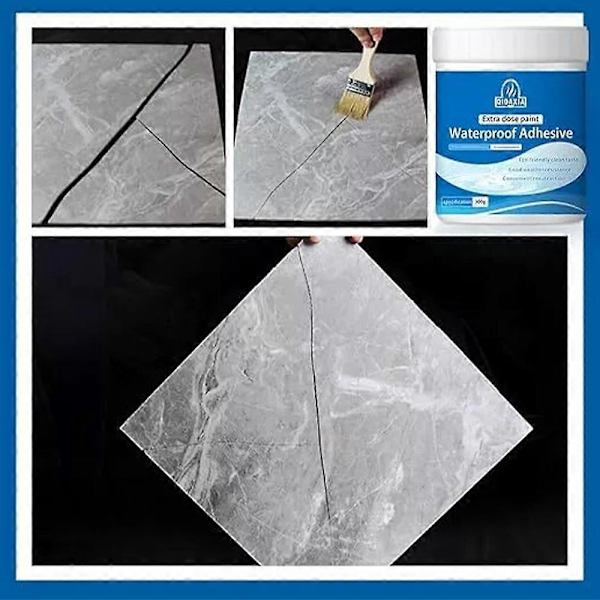 2024 Bad Transparent Vanntett Lim Vanntett Belegg Agent Langvarig Ny 3pcs