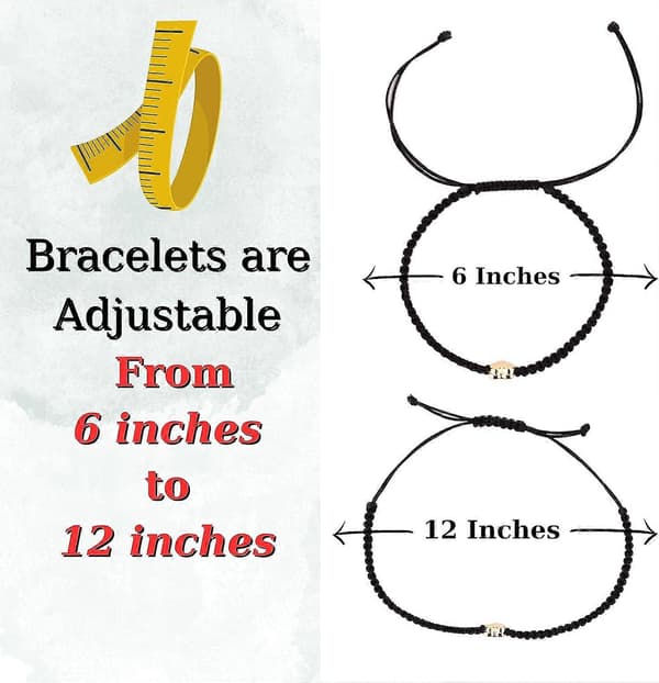 2 STK/SÆT Farverige Hjerte-Perle Armbånd til Par og Venskab white black