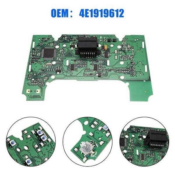 4E1919612 för A8 D3 2G 2003-2006 Multimedia MMI Gränssnitt Kontrollpanel Kretskort