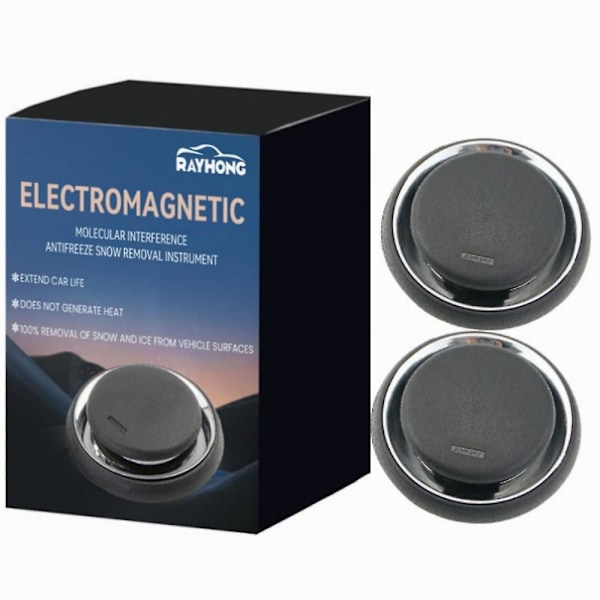 1-3 stk. Bil elektromagnetisk molekylær interferens frostvæske snefjernelsesinstrument 2pcs