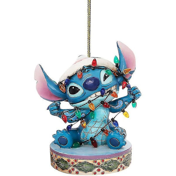2D Akryylilevy Disney Stitch Joulukoriste Anime Hahmo Malli Merkki Joulukuusi Ripustus Auto Ripustus Huoneen Koristeet1 pendant