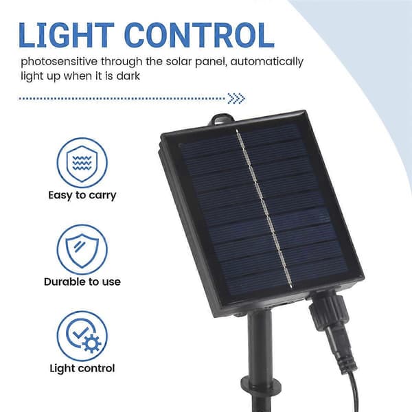 1200mAh Solcellepanel Kontrollbokssett Litiumbatteripanel