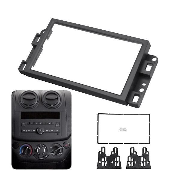 2Din Bilradio Fascia CD DVD Audio Instrumentbräda Panel Ram för Captiva / / Gentra / AVEO