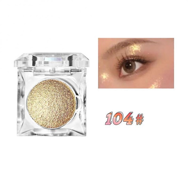 Shimmer Highlighter Pudder Palette Ansigt Kontur Makeup Highlight Ansigt Bronzer Highlighter Lys Hud Ansigt Blush Kind Blush