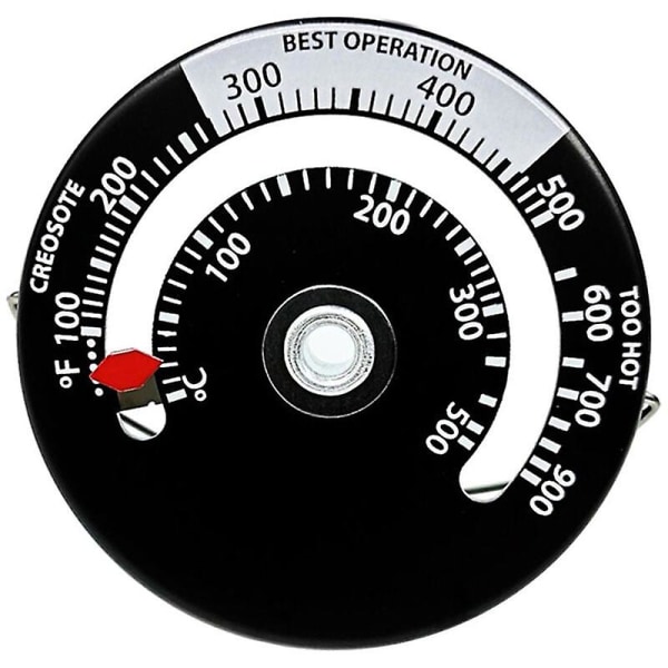 Msbd termometer för braskamin, öppen spisfläkt