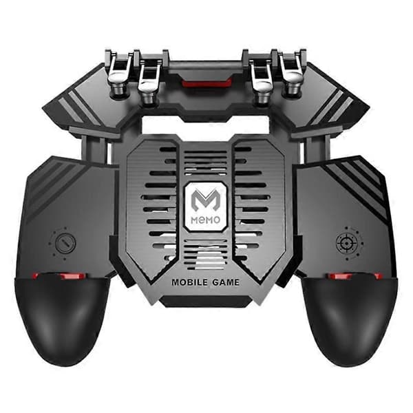 MEMO AK77 Spil Trigger Telefon Køler Blæser Spil Controller Pubg Controller med Blæser Pubg Mobil Trigger Joystick (1200MAh)