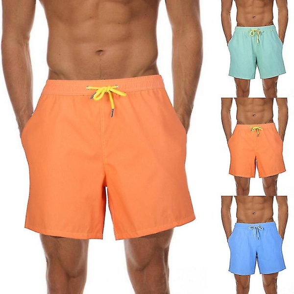Strandshorts för män Badkläder Shorts Snabbtorkande 1 XL