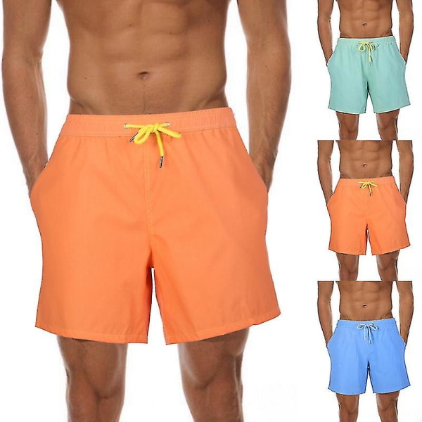 Strandshorts för män Badkläder Shorts Snabbtorkande 1 XXL