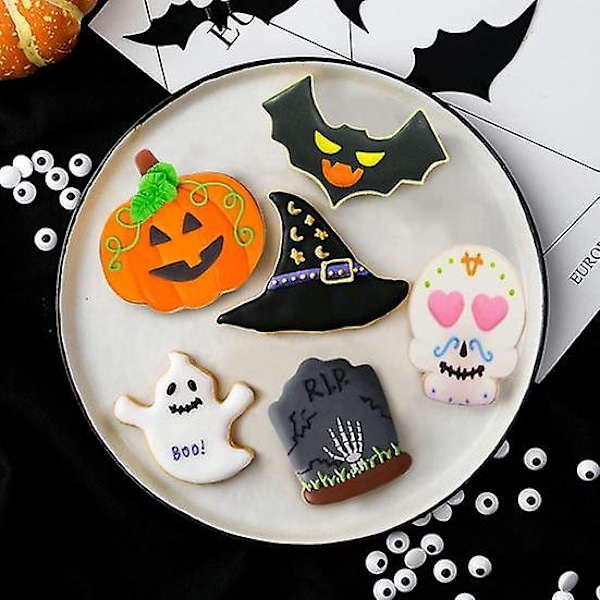 Søde Halloween-Kageforme - Søde, Rustfrie og Glatte