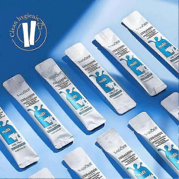 SADOER Ceramide Milk Plus Sleep Mask Bättre Åldrande Sömnmask J3U9 white 20pcs
