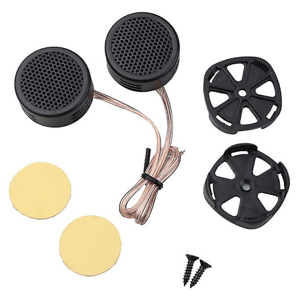 Universal Mini Car Dome Tweeter Hög Effektiv Bärbar 2x500w Högtalare Super Kraft Ljud Klaxon Ljud