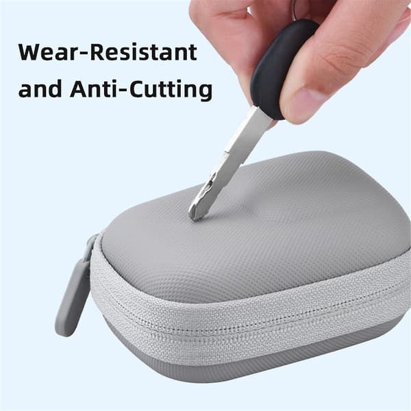 Hard Carry Case for Hero 11 10 9 Vanntett Etui Mini Shell Bag Box for Action 3/4 Kamera Grå