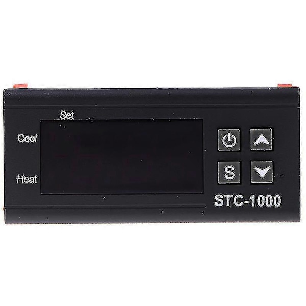 Digital 220v Stc-1000 Temperaturregulator Termostat + Sensor Shytmv