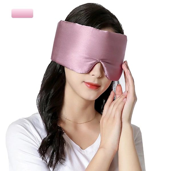 Djup Sömn Silkemask pink