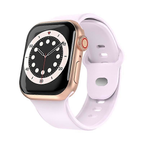 Silikoniranneke Apple Watchille 42mm 44mm 45mm 49mm 38mm 40mm 41mm 44 45mm rannekkeelle iwatch lavender