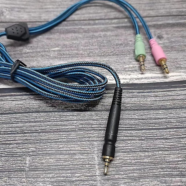 Kvalitets UNP PC-kabel for Sennheiser Game One GSP350 GSP600 Hodetelefoner Pålitelig