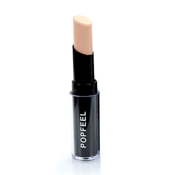 Dobbelthodet V-formet konturstift, highlighter og skygge concealerpenn, 4 farger, vanntett, svettebestandig, langvarig sminke a
