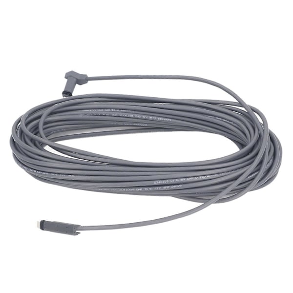 Rektangulær Satellitt Erstatningskabel Multifunksjonell Grå Farge 30ft for Starlink V2 Wire