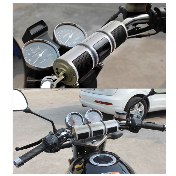 Motorcykel Stereo, Full Metal Aluminium Universal Stereo Högtalare