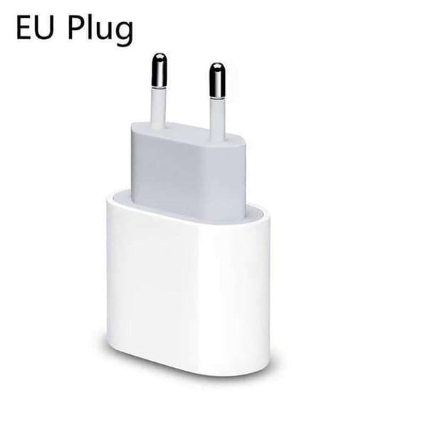 Passer til PD20W Apple mobiltelefonlader europeisk standard iphone14 hurtiglading hode bærbart