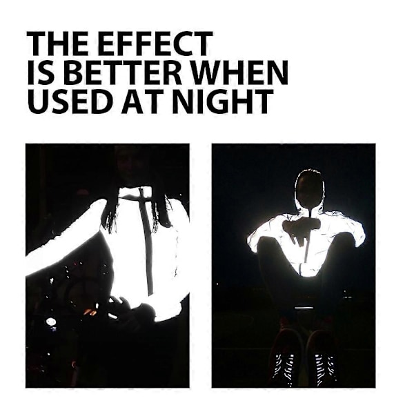 Reflekterande Sprayfärg 100ml Lysande Färg För Cykel Nattkörning Långvarig Reflekterande Glow Färg För Kläder Cyklar fluorescent white