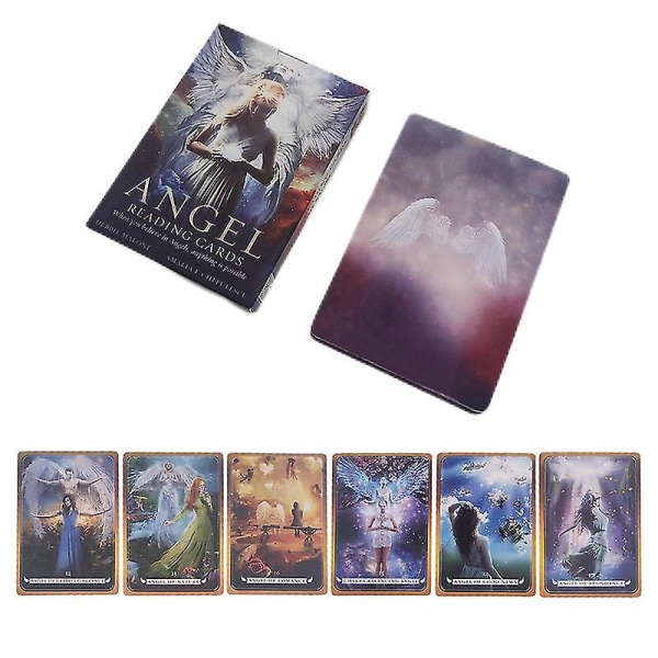 Ängelläsningskort Tarot Oracle Card Prophecy Divination Family Party Board Game