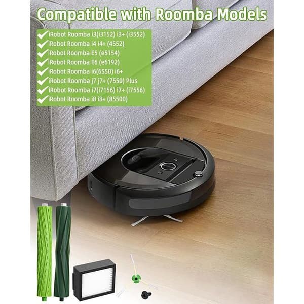 VUSZR iRobot Roomba i/e/j Sarja i7 i7+ j7 j7+ i3 i3+ i4 i4+ i6 i6+ i8 i8+ E5 E6 Vaihtotarvikkeet, PYSYVÄ IMURI