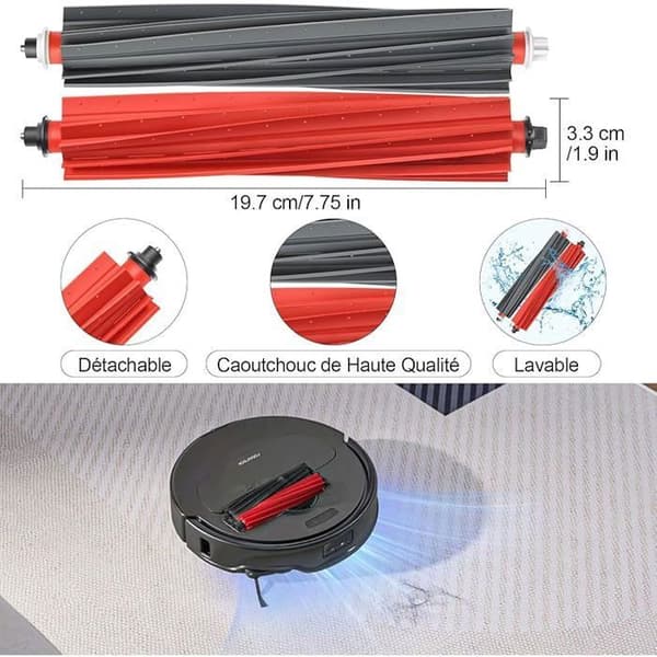 VUSZR Kit tarvikkeet Roborock Qrevo Master/Qrevo Slim osat Roborock Qrevo Master HARJA JA IMURIKÄYTÄNNÖT