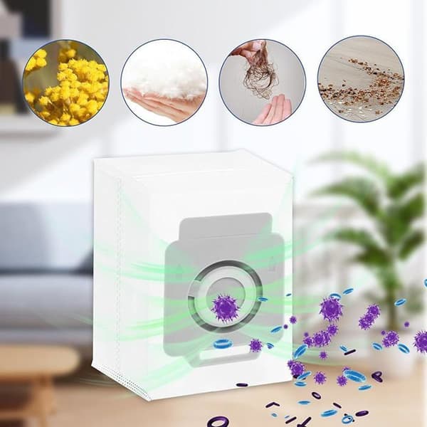 VUSZR 10 Varapussit iRobotille, Pölypussit Roomba i7, i7+, i3, i3+, i HARJA JA IMURIN LISÄVARUSTEET