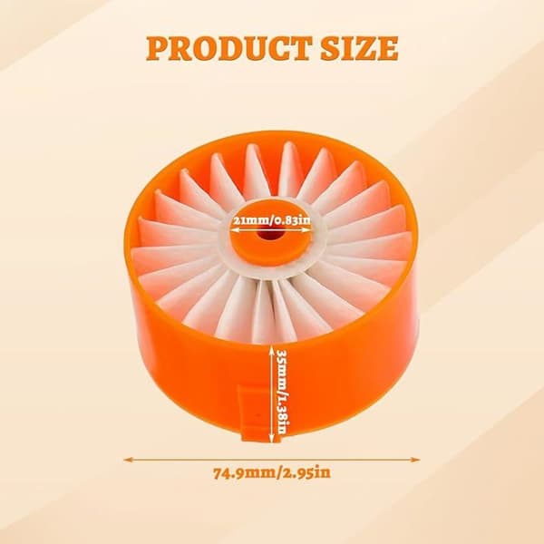 VUSZR 4 suodatinpakkausta Black Decker BSV2020 BSV2020G BSV2020P Powerseries tarvikkeet HARJA JA IMURITARVIKKEET