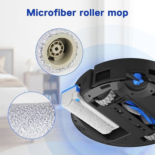 VUSZR X9 Tilbehør til Ecovacs Deebot X9 Pro Omni / X9 Pro, 1 Hovedbørste, 2 R BØRSTE OG STØVSUGER TILBEHØR