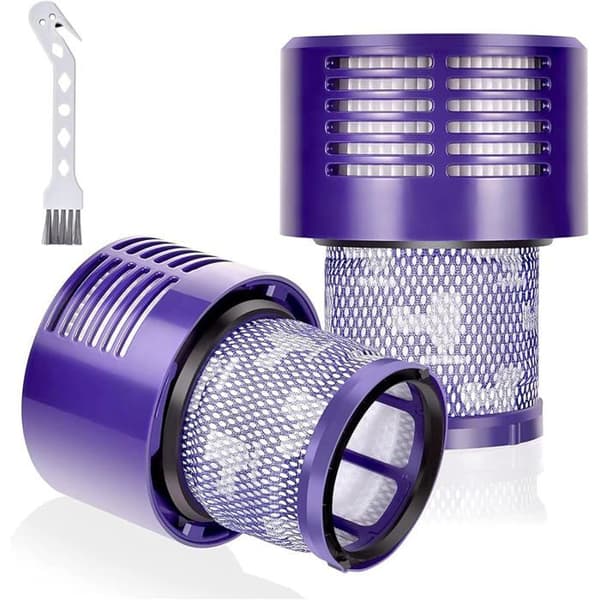 Filter replacements empty VUSZR 2 packages for Dyson V10 Cyclone Series, V10 Animal, V10 Absolute, V10 Total V HANDHELD VACUUM CLEANER