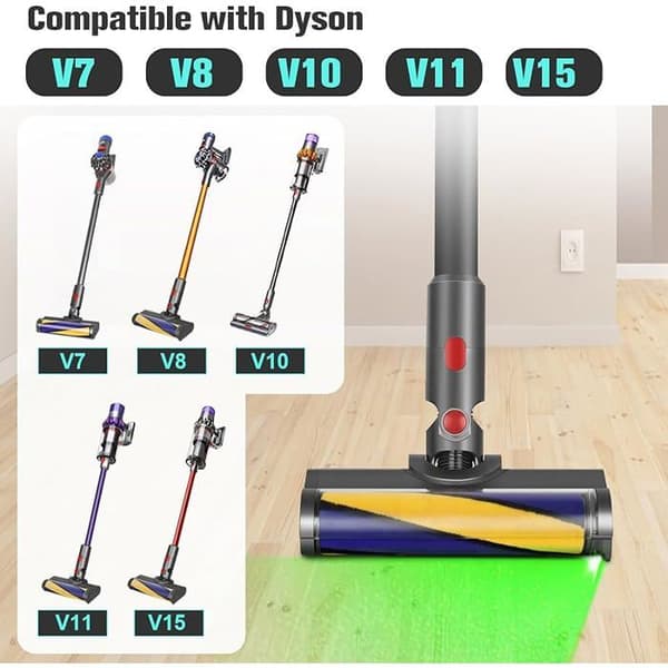 VUSZR Harja Dyson V10 V11 V15 V7 V8 Harjatela Dyson Imuritarvikkeet Varaosat B PULMAPÄÄIMURI
