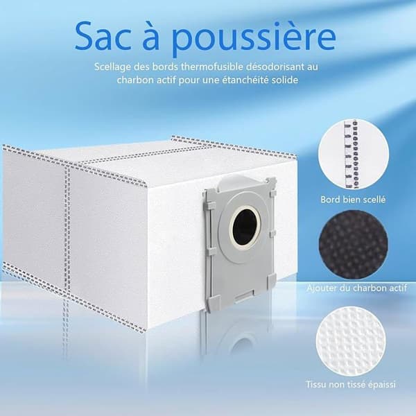 VUSZR Sæt af 25 tilbehør til Ecovacs Deebot T50 Max Pro Omni støvsuger, 2 hovedbørster BØRSTE OG STØVSUGER TILBEHØR